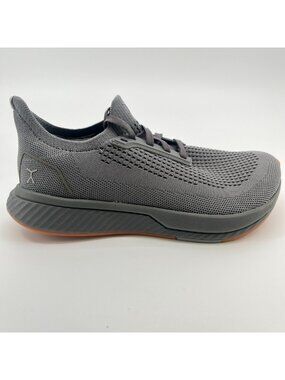 Flux Footwear Adapt Runner Gray Gum Womens Size 7 Athletic Knit Shoes Sneakers